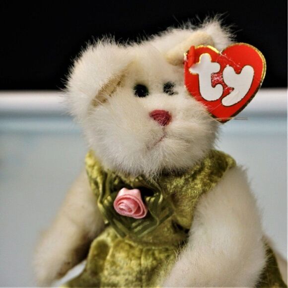1993 TY Beanie Babies Katrina Cat Retired Vintage Attic Treasures Collection - Picture 2 of 10